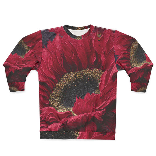 Carnelian Sunflower Unisex Sweatshirt