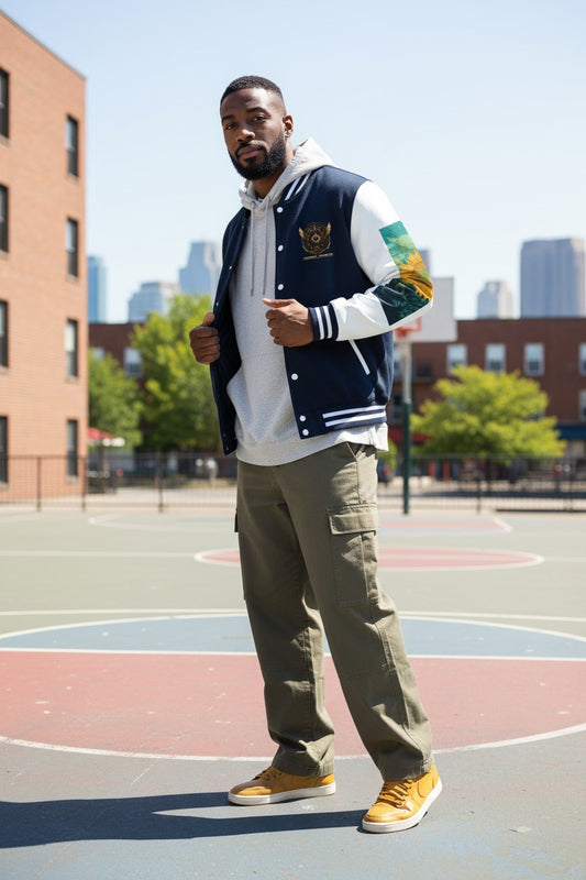 Cosmic Union Letterman: Unisex Varsity Jacket