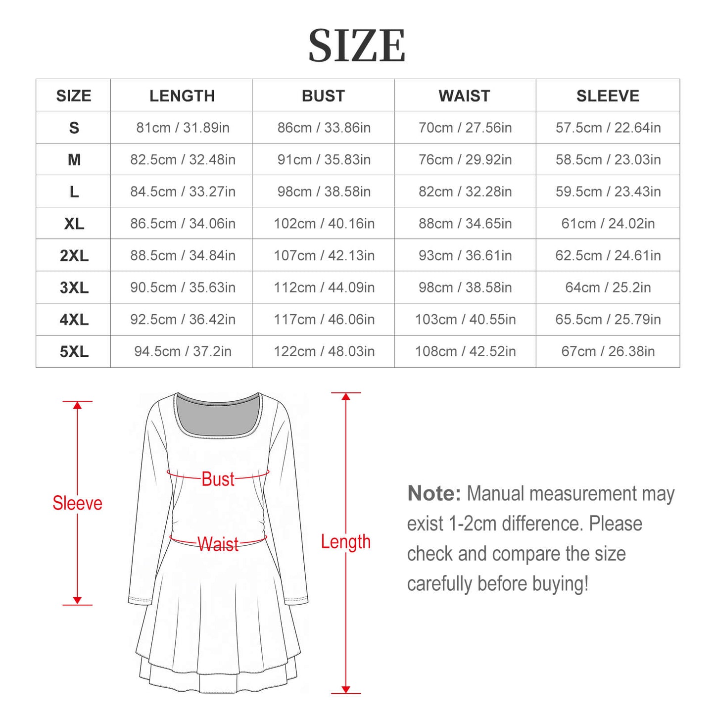 Custom Women's Square Neckline Ruffled Mini Dress
