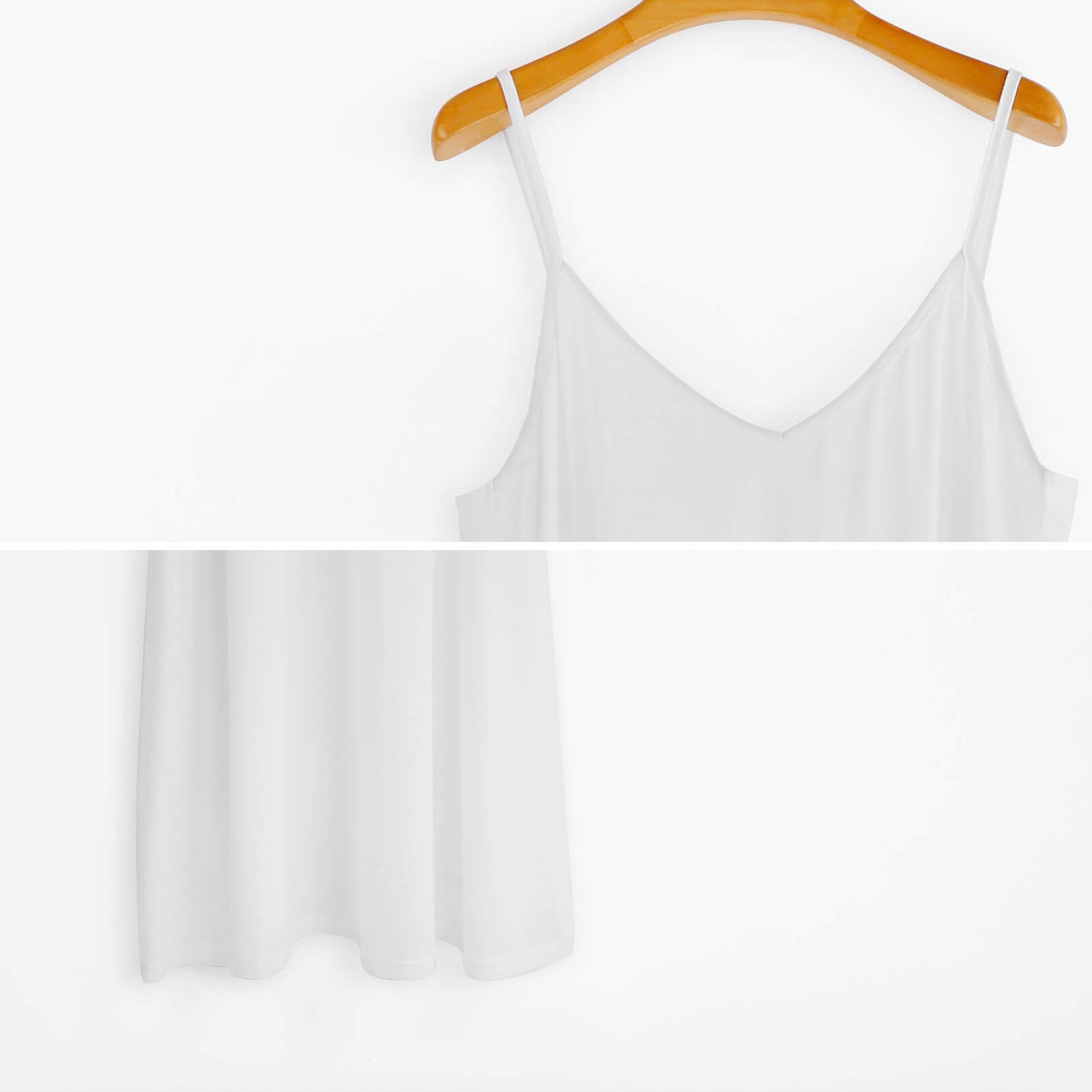 Women's Spaghetti Strap V-Neck Maxi Dress
