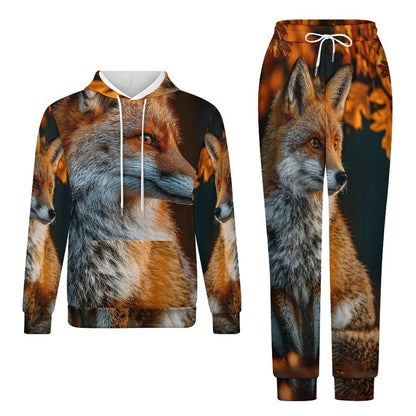 Men's Casual Hoodie Tracksuit Two-Piece Outfit