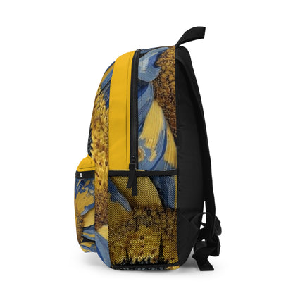 Blue Sunflower Tech-Flow Backpack