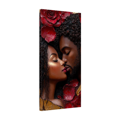 Luminous Love | Premium Impasto-Style Canvas Print (Multi-Size)