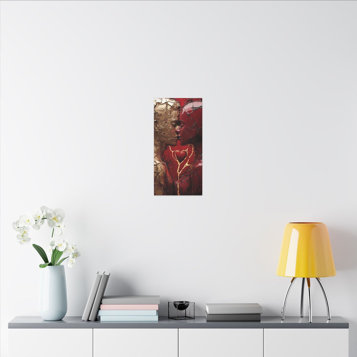 Divine Love | Premium Impasto-Style Canvas Print (Multi-Size)
