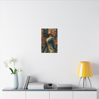 Mother Gaia | Premium Impasto-Style Canvas Print (Multi-Size)