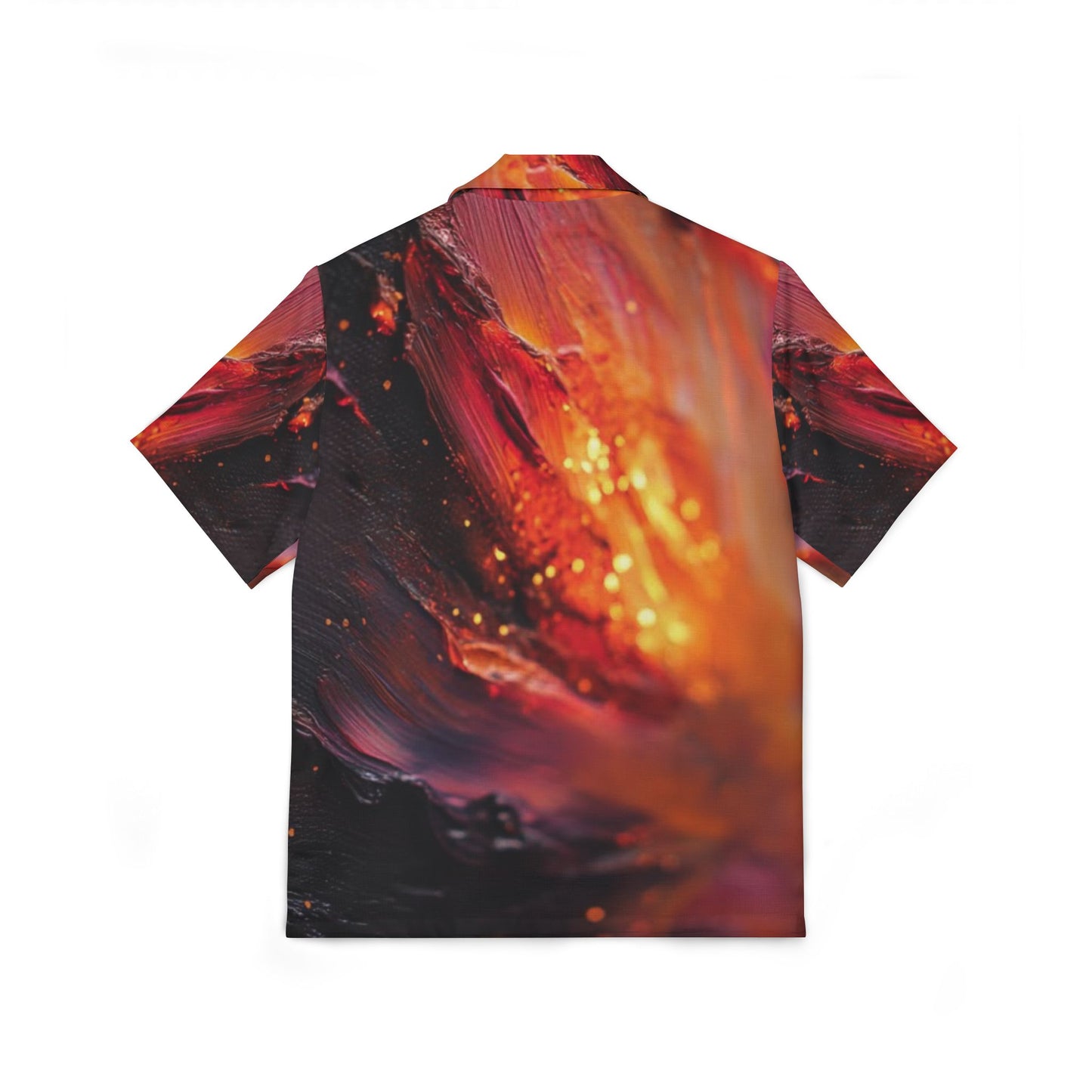 Obsidian Flame Button-Up Shirt
