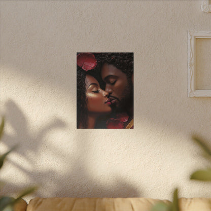 Luminous Love | Premium Impasto-Style Canvas Print (Multi-Size)