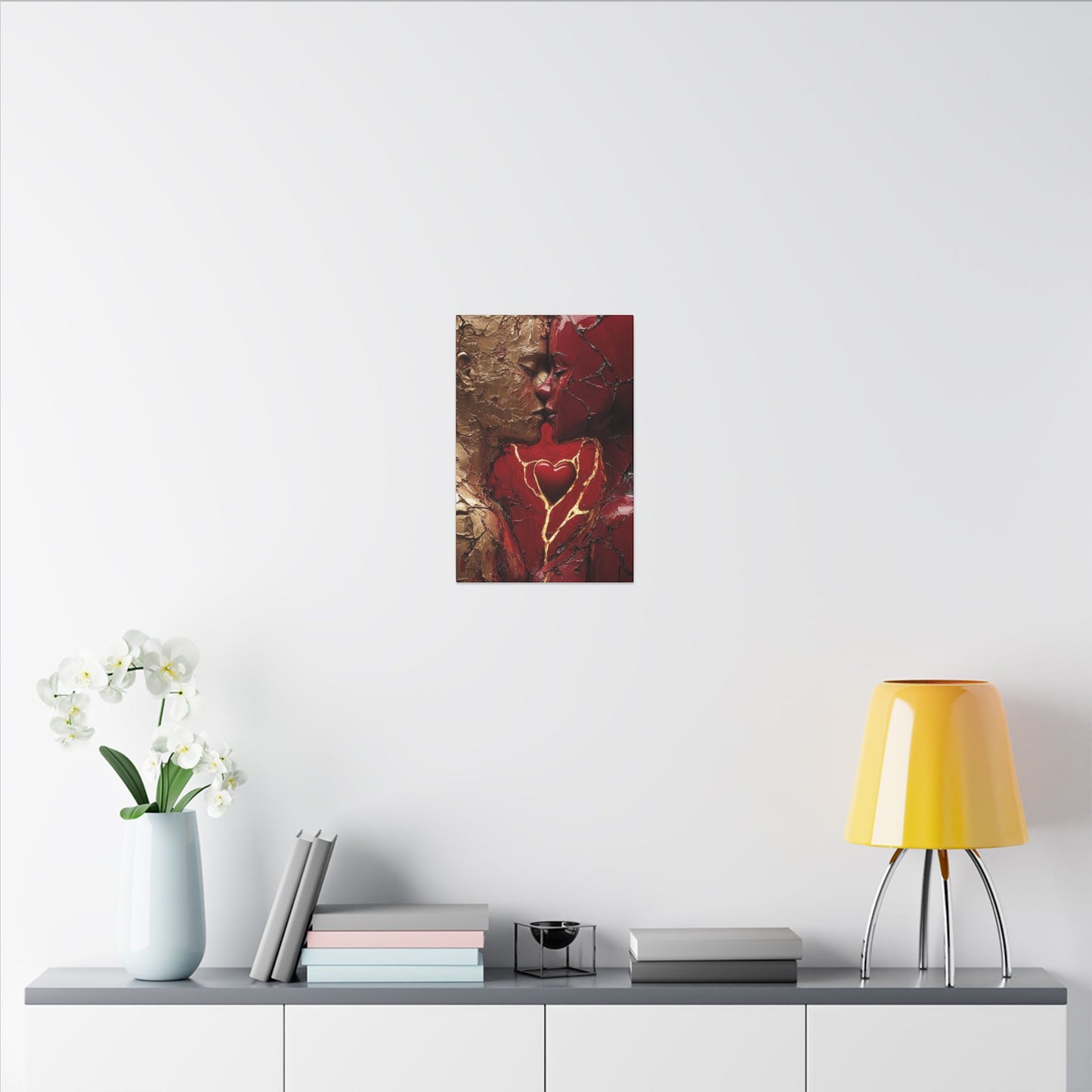 Divine Love | Premium Impasto-Style Canvas Print (Multi-Size)