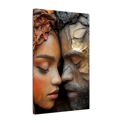 Pieces of Us | Premium Impasto-Style Canvas Print (Multi-Size)
