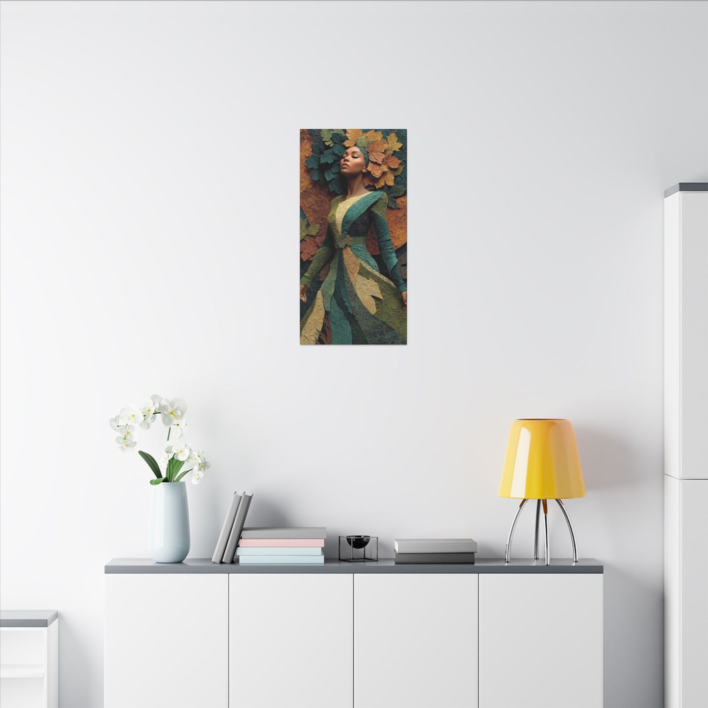 Mother Gaia | Premium Impasto-Style Canvas Print (Multi-Size)