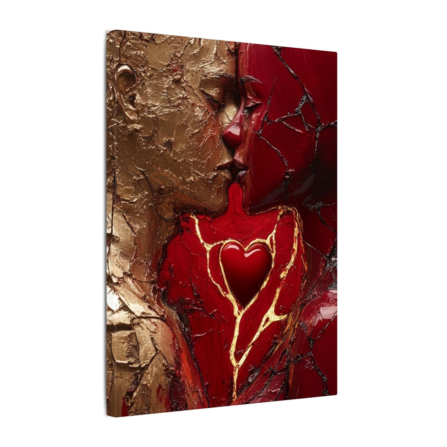 Divine Love | Premium Impasto-Style Canvas Print (Multi-Size)