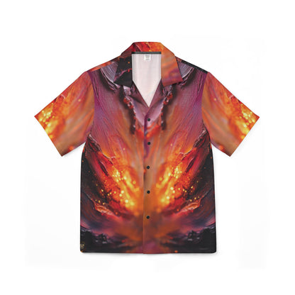 Obsidian Flame Button-Up Shirt