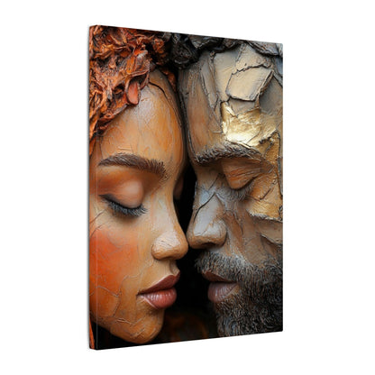 Pieces of Us | Premium Impasto-Style Canvas Print (Multi-Size)