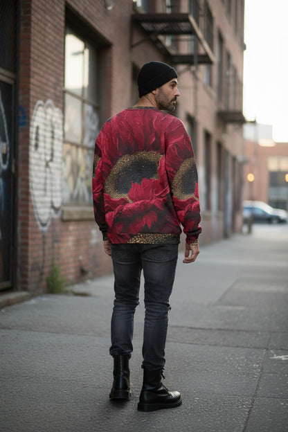 Carnelian Sunflower Unisex Sweatshirt