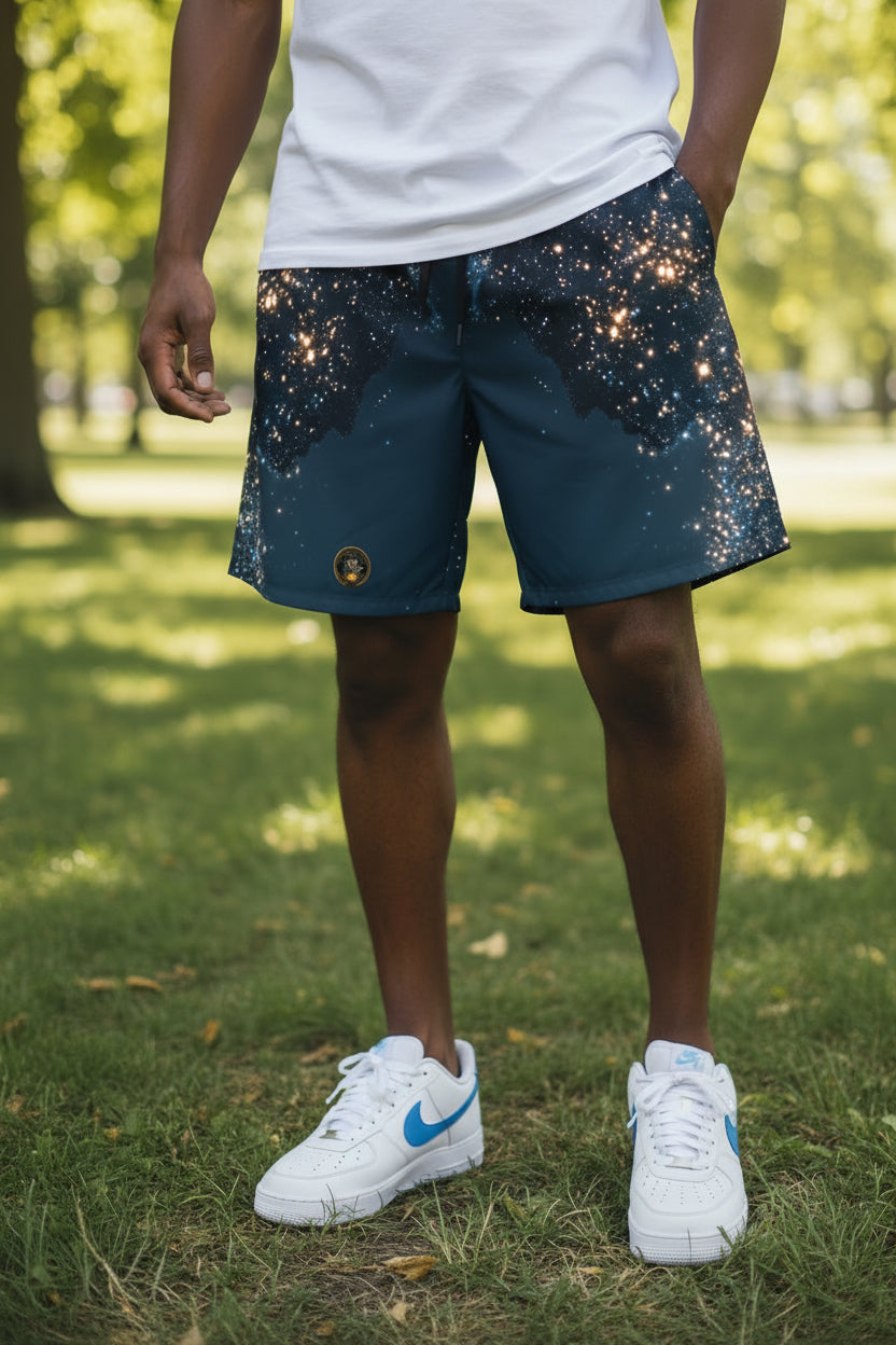 Gemini Stars Sport Shorts