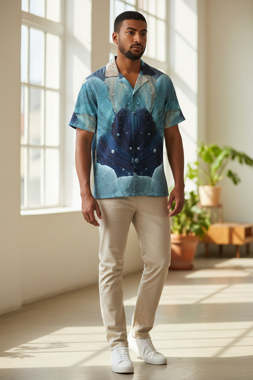 Ocean Waves Hawaiian Shirt