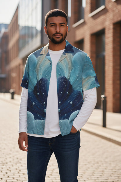 Ocean Waves Hawaiian Shirt