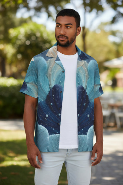 Ocean Waves Hawaiian Shirt