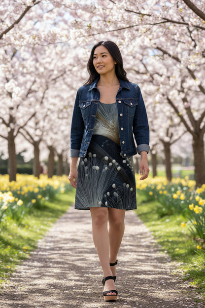 Whimsical Radiance Racerback Dress