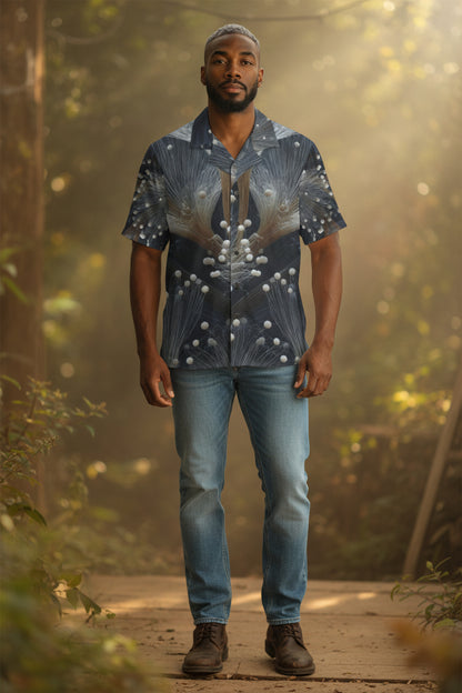 Midnight Radiance Button-Up
