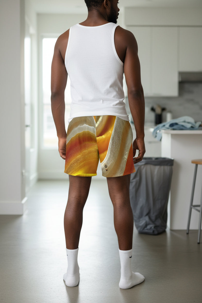 High Vibrations - Sunwave Men’s Athletic Shorts