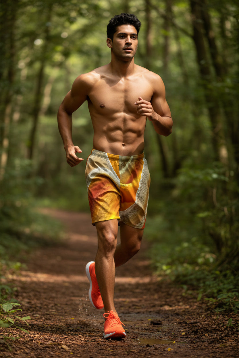 High Vibrations - Sunwave Men’s Athletic Shorts