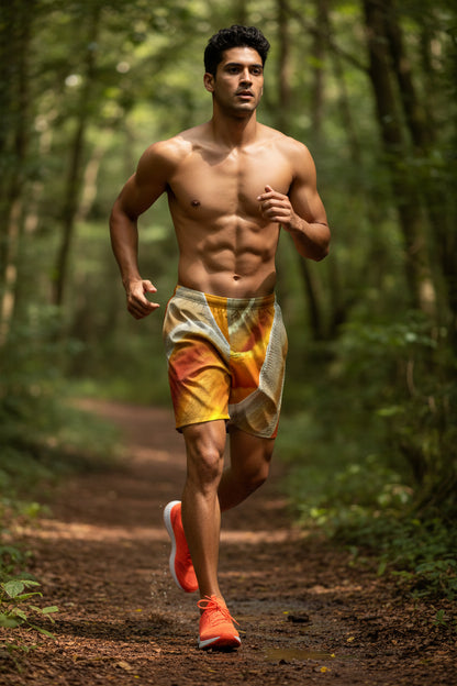 High Vibrations - Sunwave Men’s Athletic Shorts