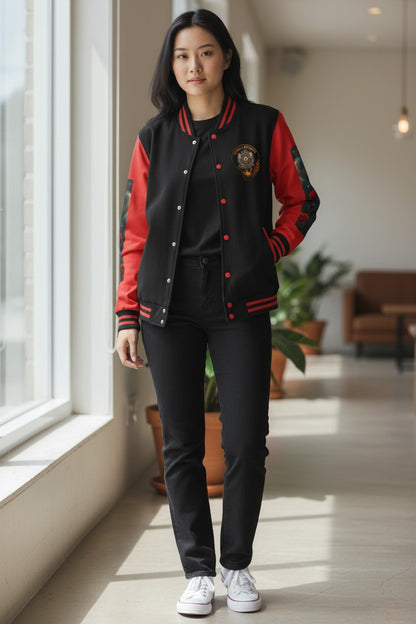 The Divine Vow Letterman Jacket Unisex