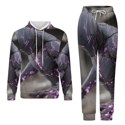 Men's Casual Hoodie Tracksuit Two-Piece Outfit