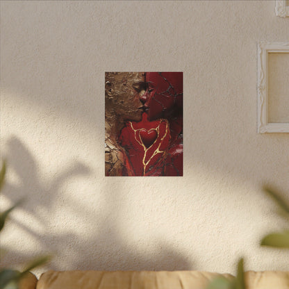 Divine Love | Premium Impasto-Style Canvas Print (Multi-Size)