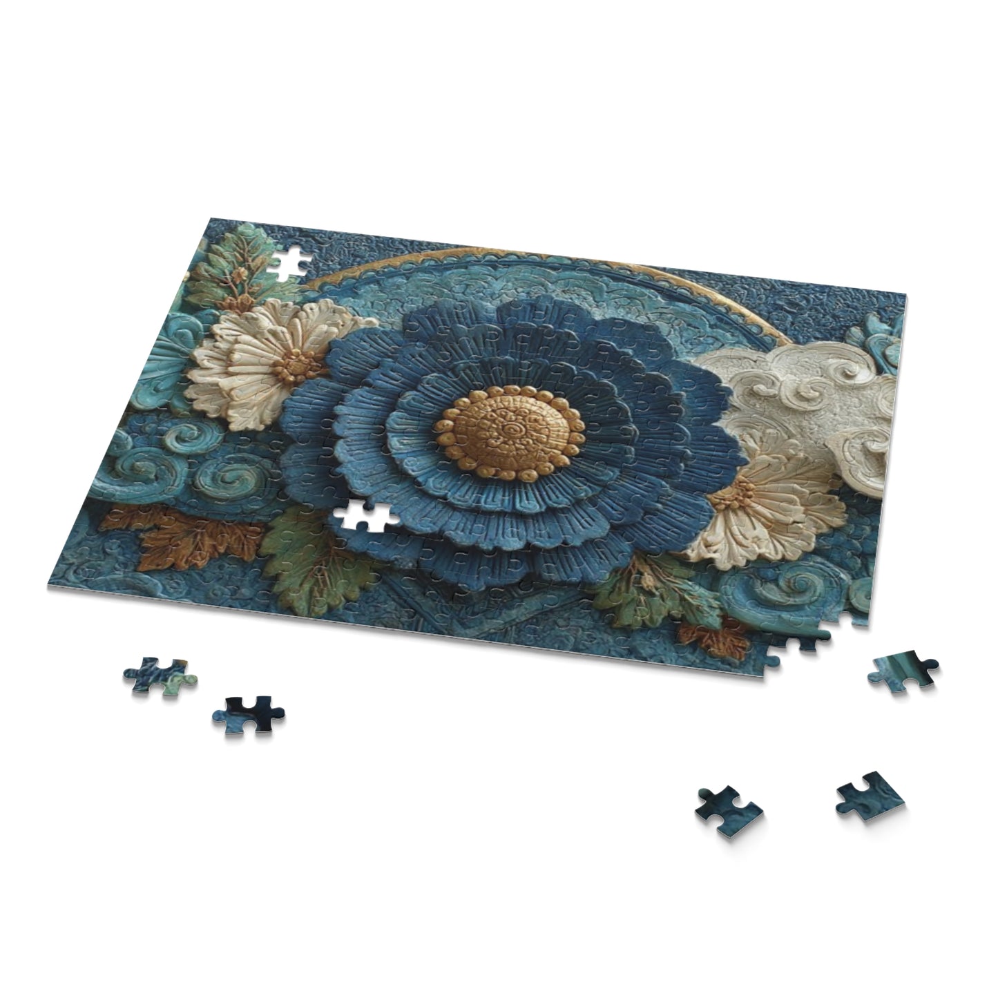 Celestial Bloom Puzzle — Decorative 120/252/500‑Piece Jigsaw