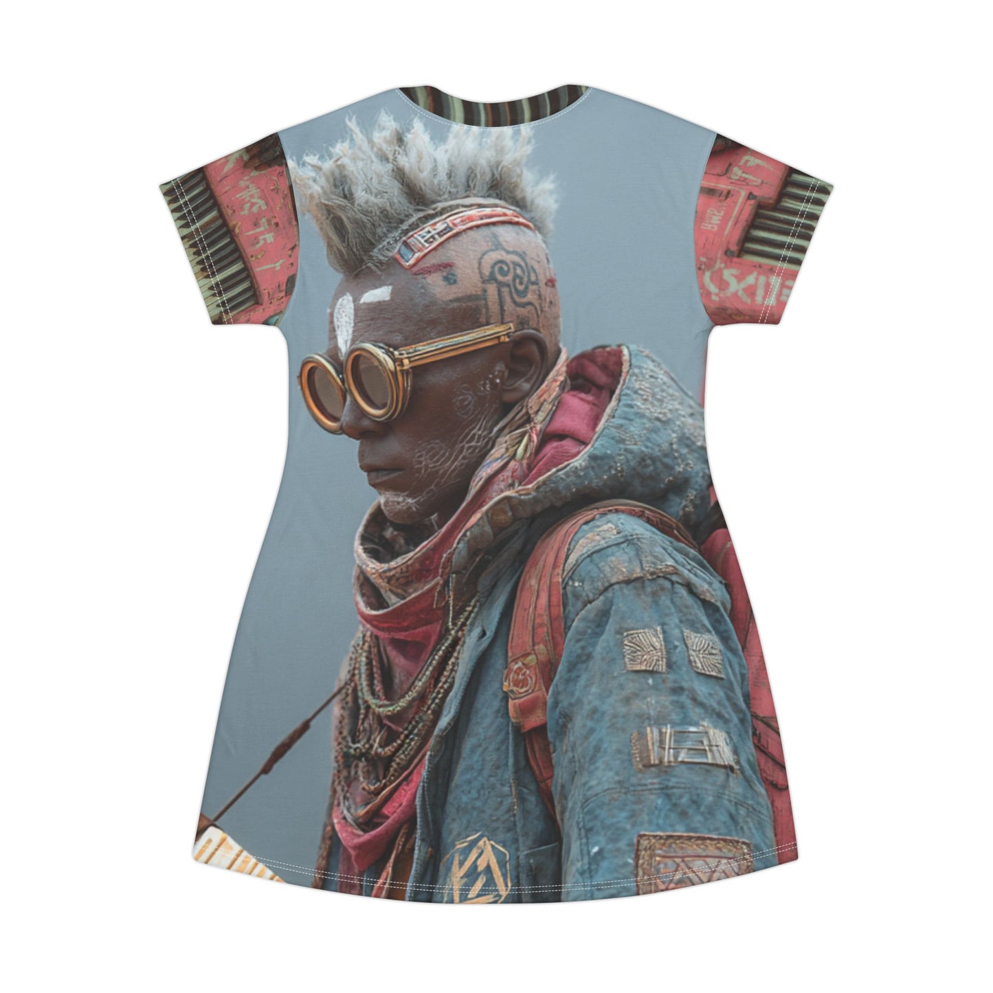 The Mohawk Visionary  T-Shirt Dress