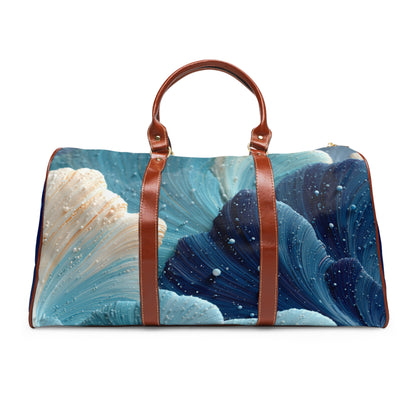 Ocean Waves Weekender - Waterproof Duffle Bag