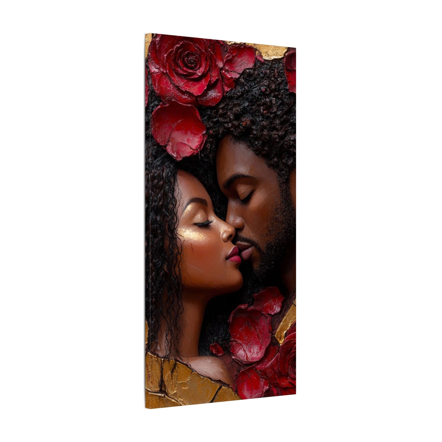 Luminous Love | Premium Impasto-Style Canvas Print (Multi-Size)