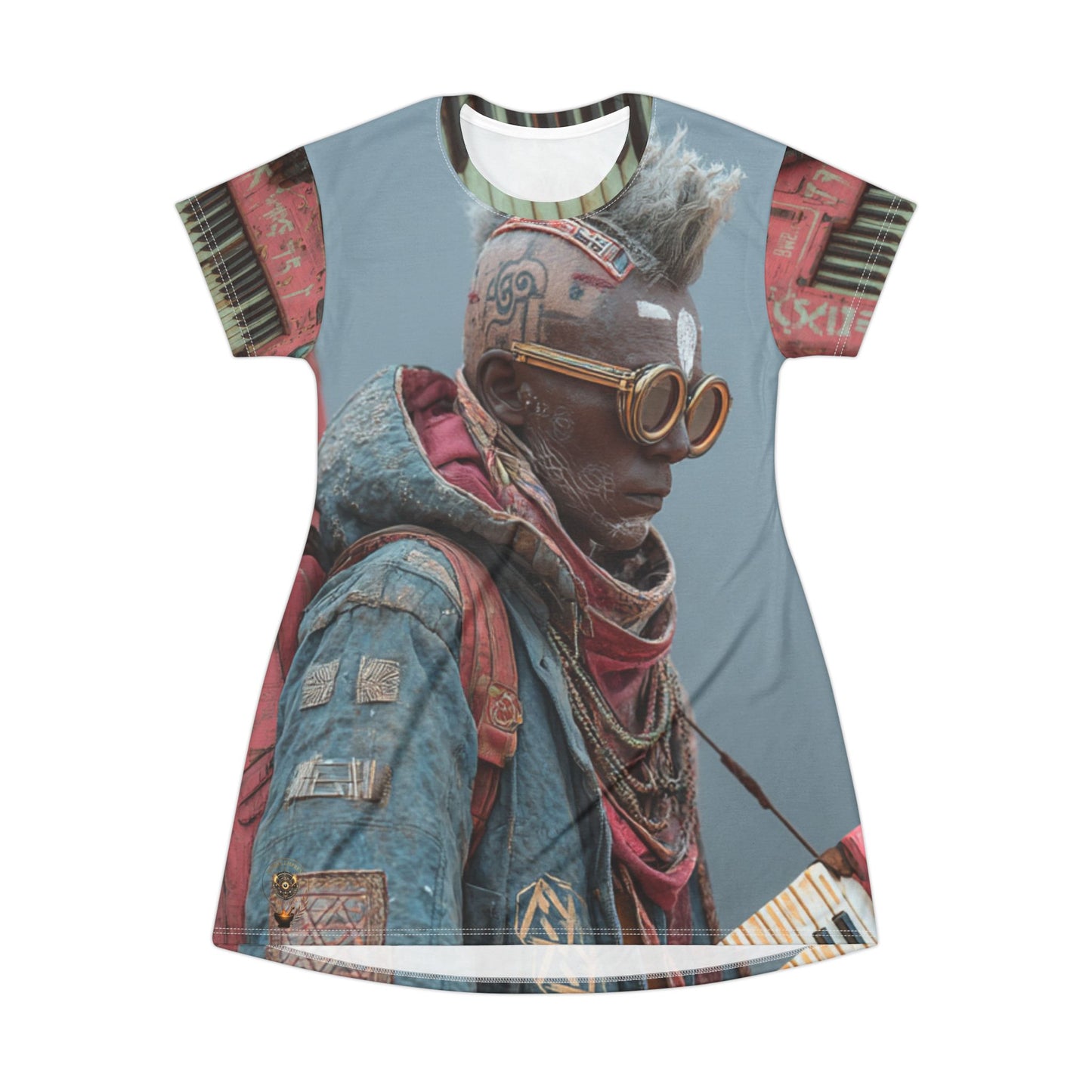 The Mohawk Visionary  T-Shirt Dress