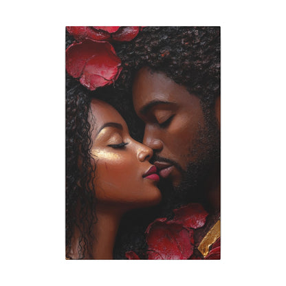 Luminous Love | Premium Impasto-Style Canvas Print (Multi-Size)