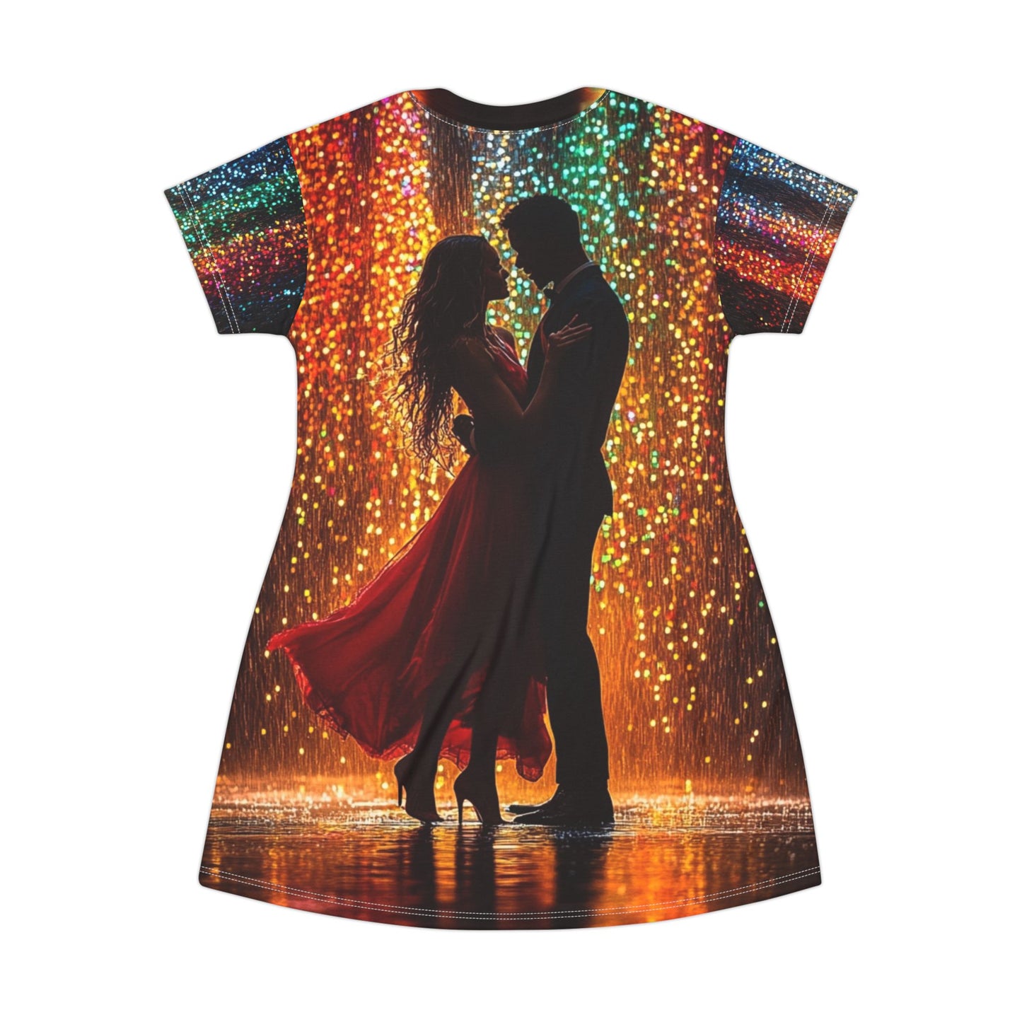 Luminous Lovers T-Shirt Dress