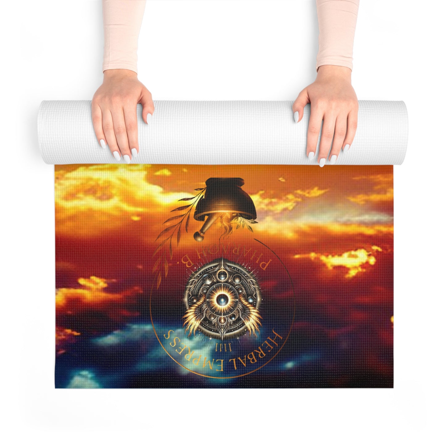 Goddess in the Flow Yoga Mat