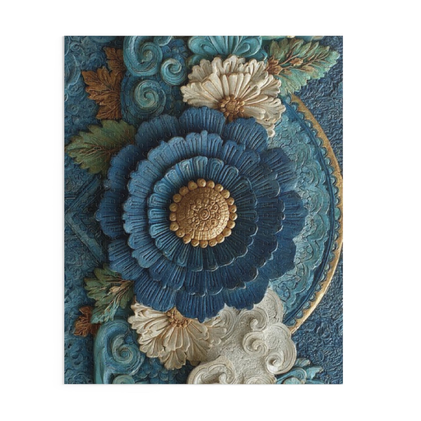 Celestial Bloom Puzzle — Decorative 120/252/500‑Piece Jigsaw