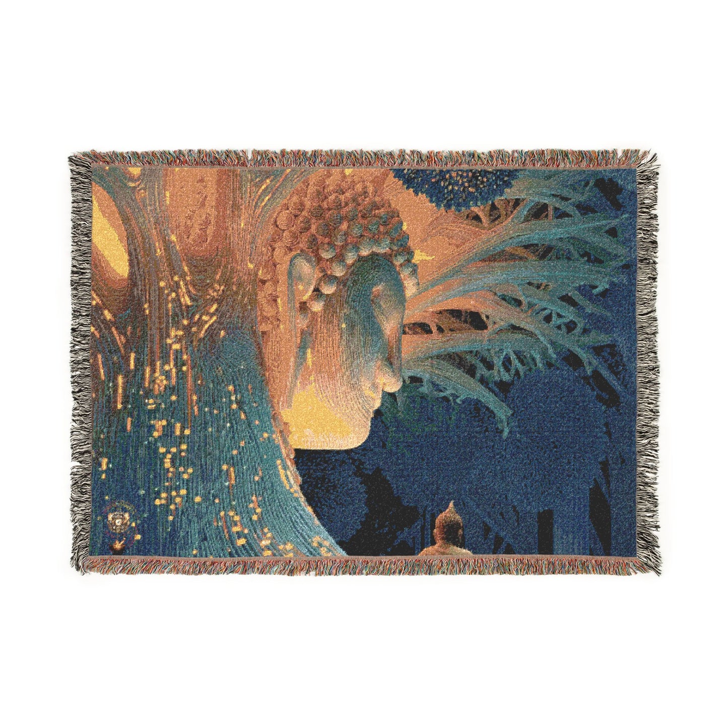 Illuminated Bodhi Woven Blanket