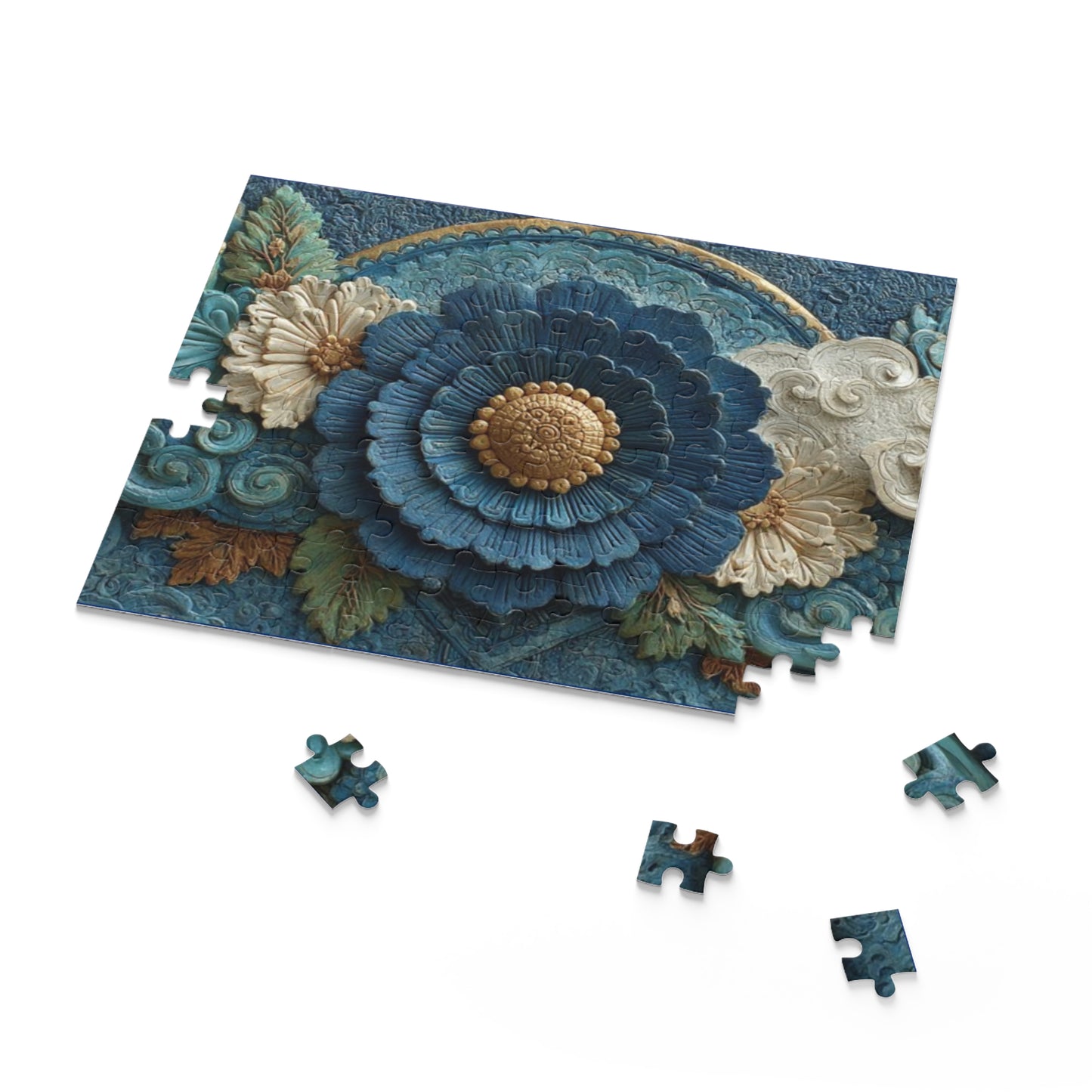 Celestial Bloom Puzzle — Decorative 120/252/500‑Piece Jigsaw