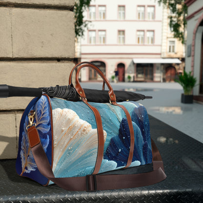 Ocean Waves Weekender - Waterproof Duffle Bag