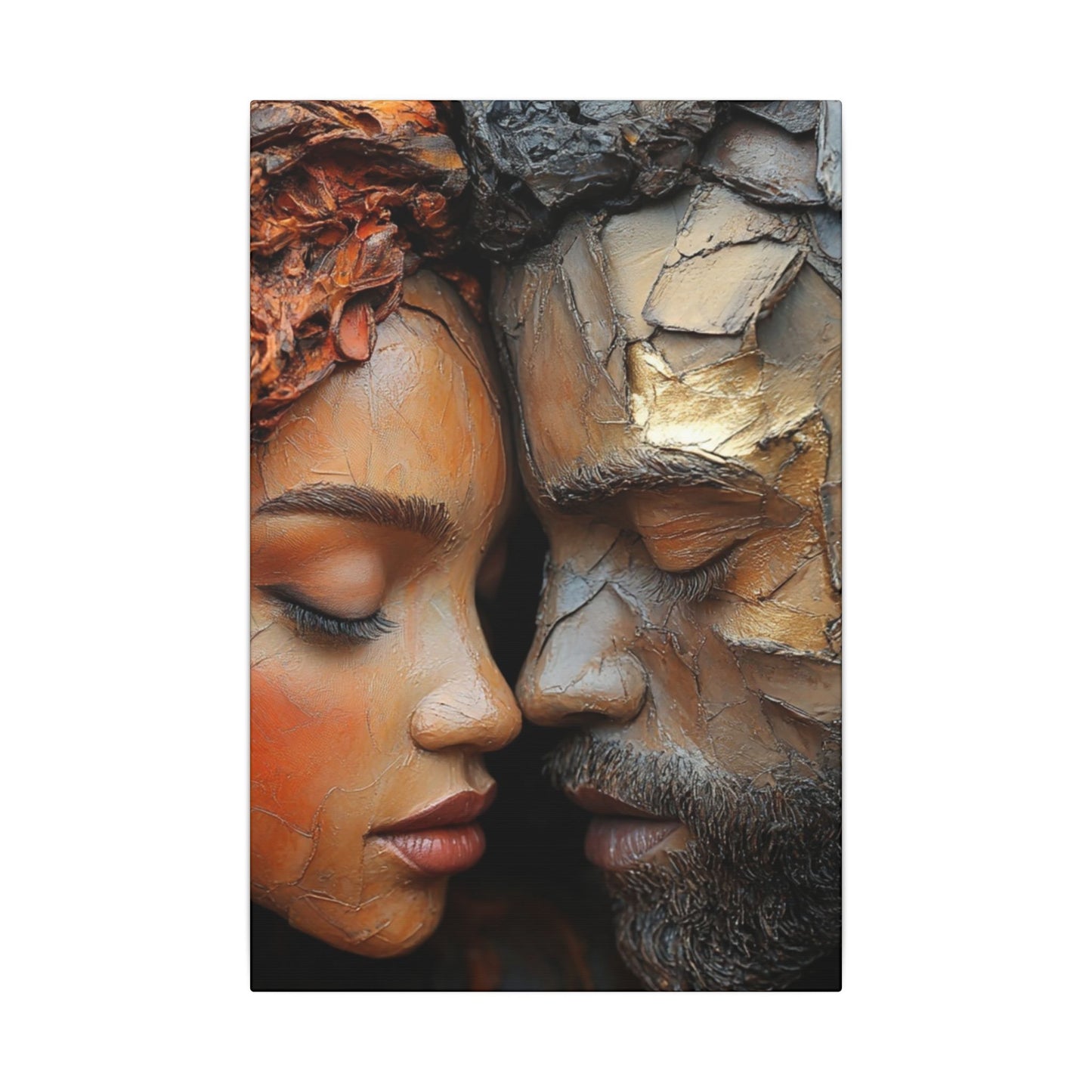 Pieces of Us | Premium Impasto-Style Canvas Print (Multi-Size)
