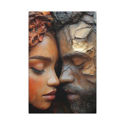 Pieces of Us | Premium Impasto-Style Canvas Print (Multi-Size)