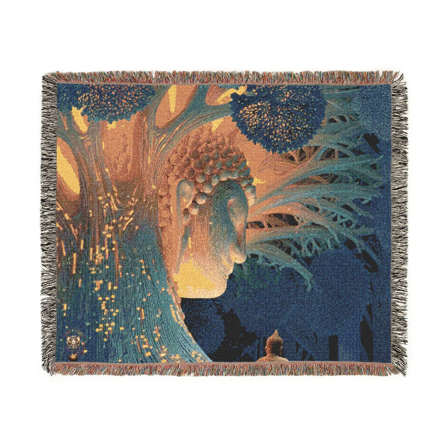 Illuminated Bodhi Woven Blanket