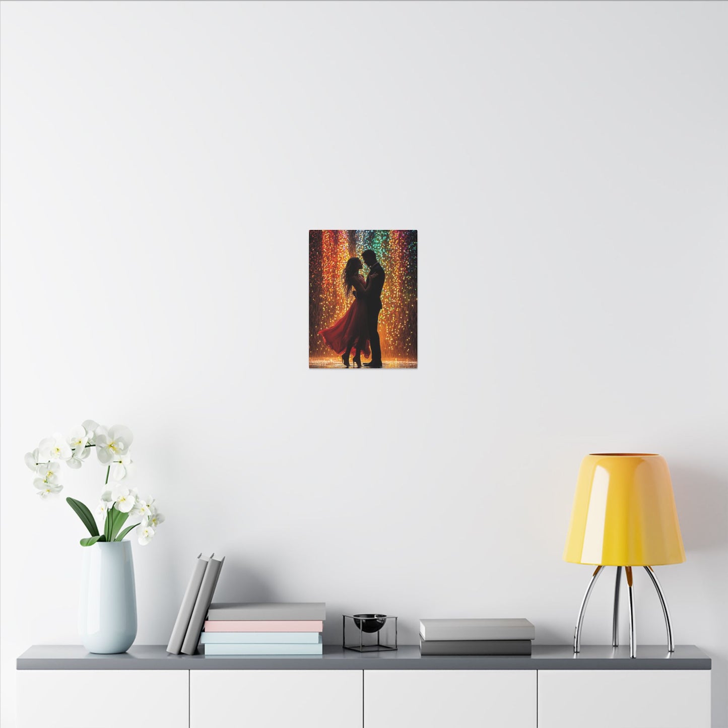 Luminous Lovers | Premium Impasto-Style Canvas Print (Multi-Size)