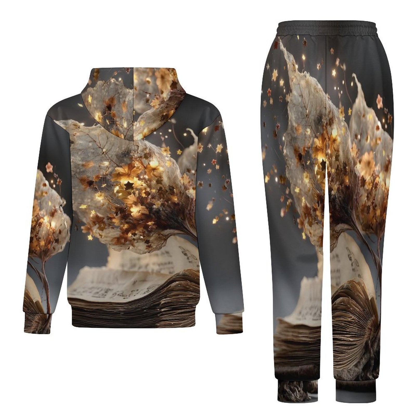 Men's Casual Hoodie Tracksuit Two-Piece Outfit