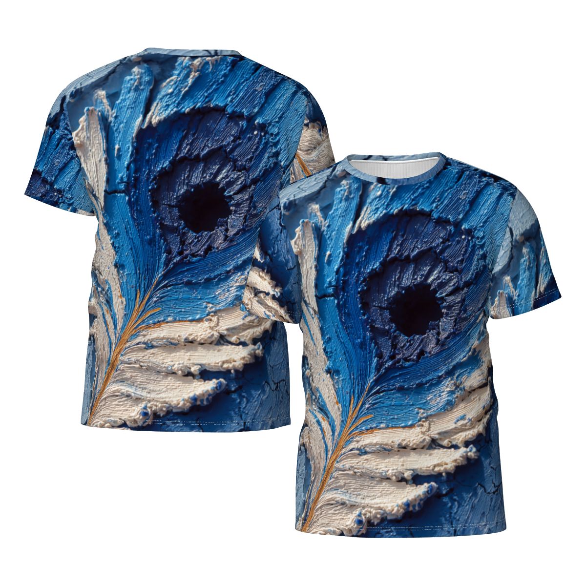 Azul Feather: The Sovereign Plume Tee