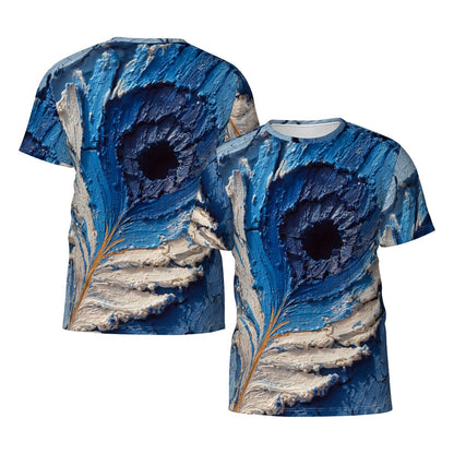 Azul Feather: The Sovereign Plume Tee