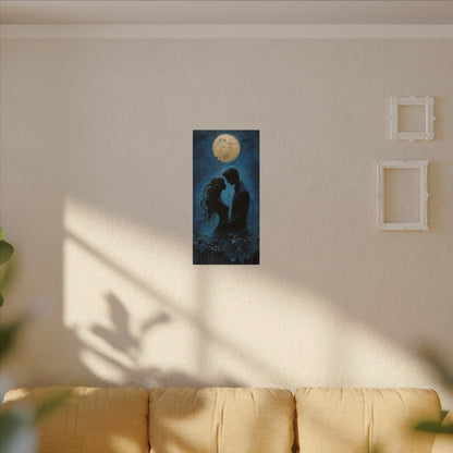 Moonlight Mollycoddle | Premium Impasto-Style Canvas Print (Multi-Size)